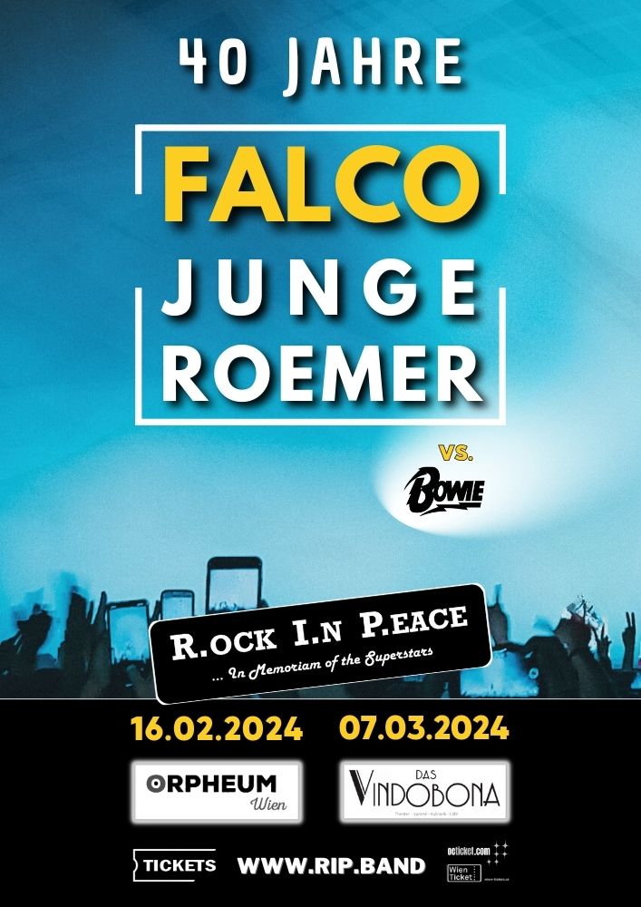 FALCO EVENTS 2024 coming up… Alles über FALCO